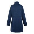 Navy - Back - Regatta Womens-Ladies Emilide Long Length Fleece Jacket