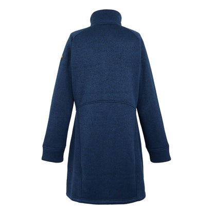 Navy - Back - Regatta Womens-Ladies Emilide Long Length Fleece Jacket