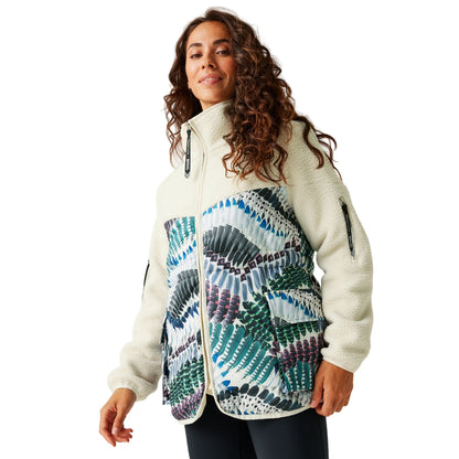 Light Vanilla - Side - Dare 2B Womens-Ladies Arrigas Christian Lacroix Hybrid Jacket