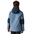 Coronet Blue-Navy - Lifestyle - Regatta Childrens-Kids Beamz IV Waterproof Jacket