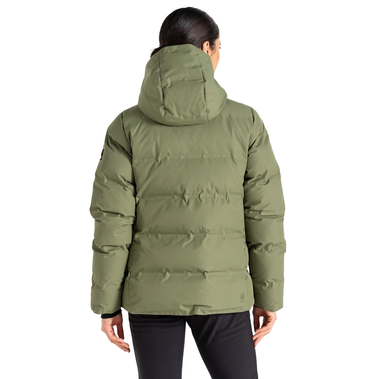 Olivine Green - Lifestyle - Dare 2B Womens-Ladies Entrusted Padded Jacket
