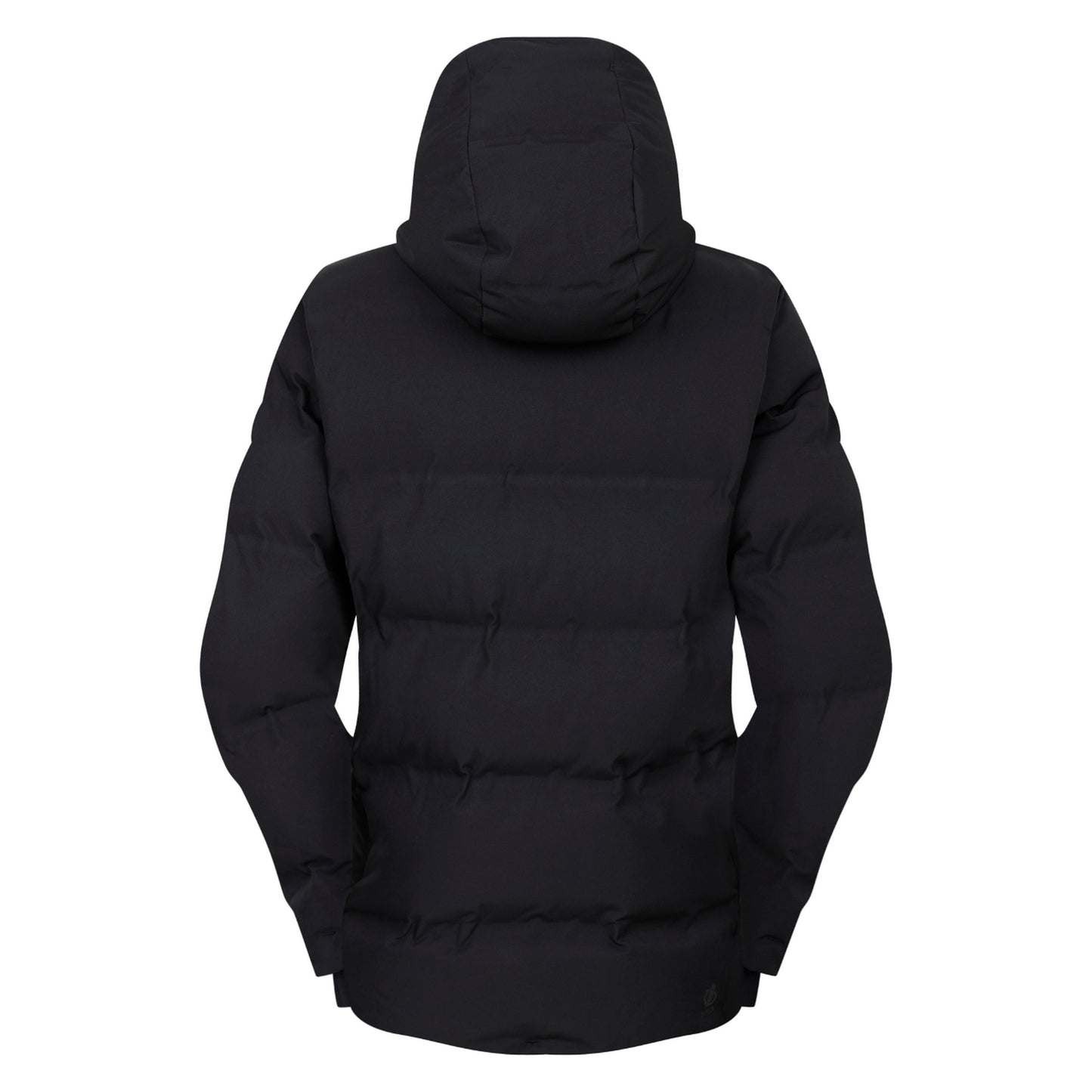Black - Back - Dare 2B Womens-Ladies Entrusted Padded Jacket