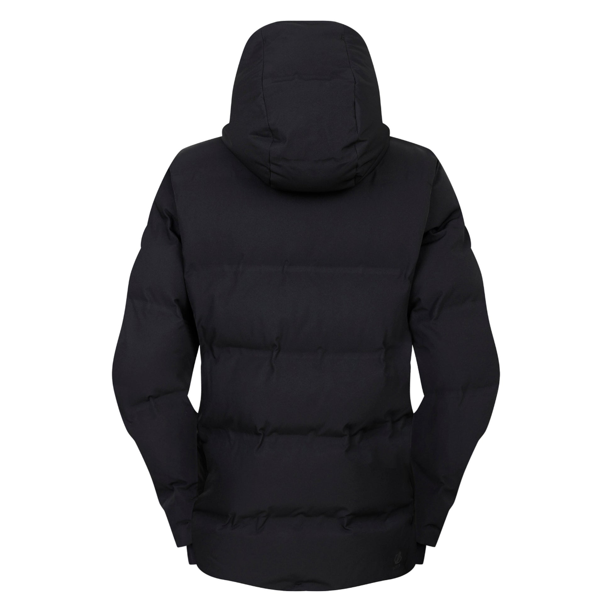 Black - Back - Dare 2B Womens-Ladies Entrusted Padded Jacket