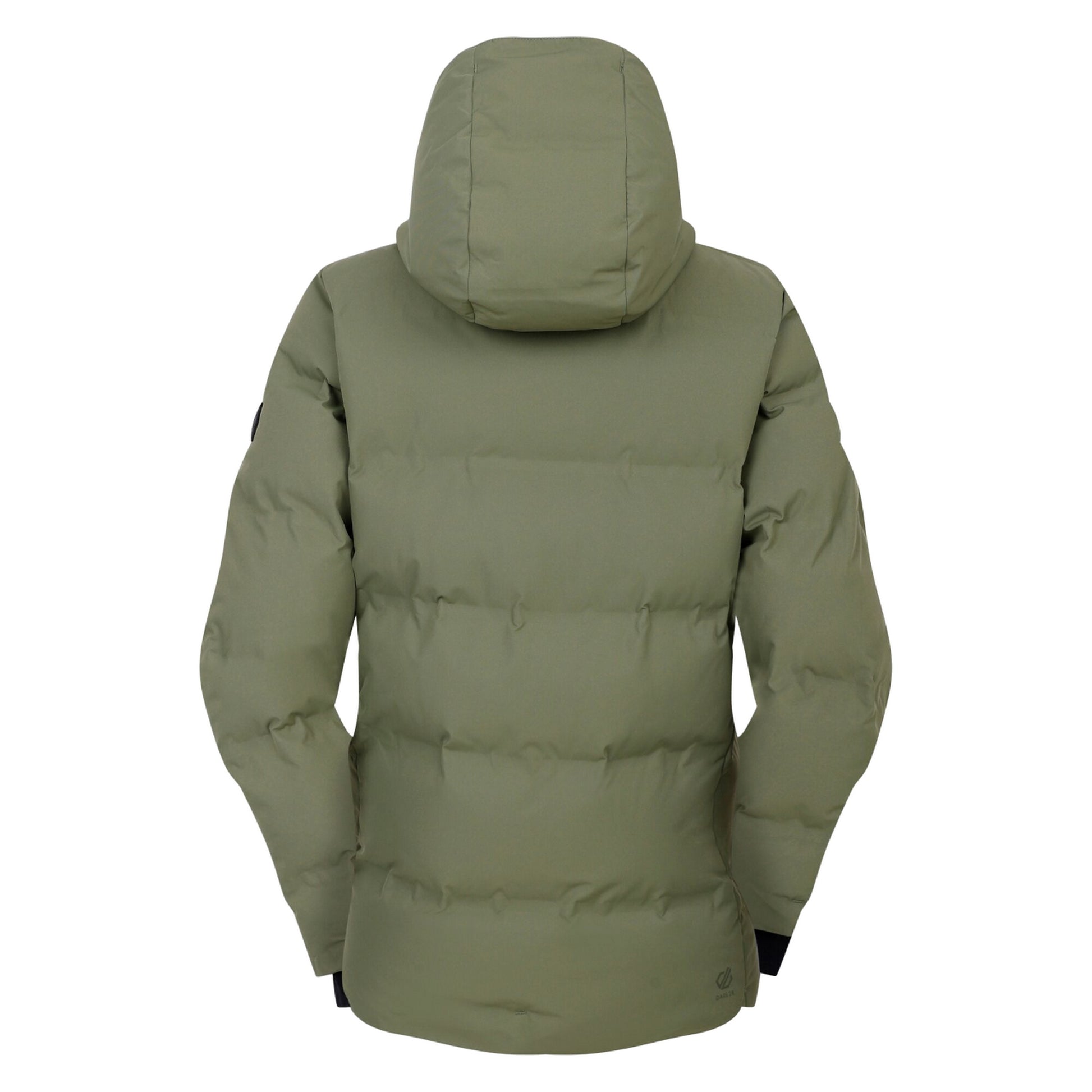 Olivine Green - Back - Dare 2B Womens-Ladies Entrusted Padded Jacket