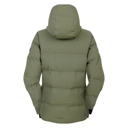 Olivine Green - Back - Dare 2B Womens-Ladies Entrusted Padded Jacket