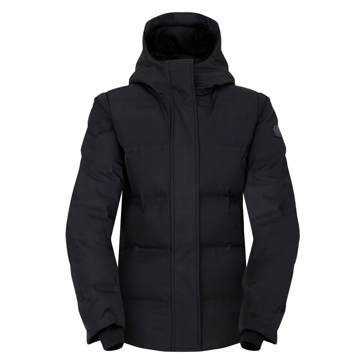 Black - Front - Dare 2B Womens-Ladies Entrusted Padded Jacket