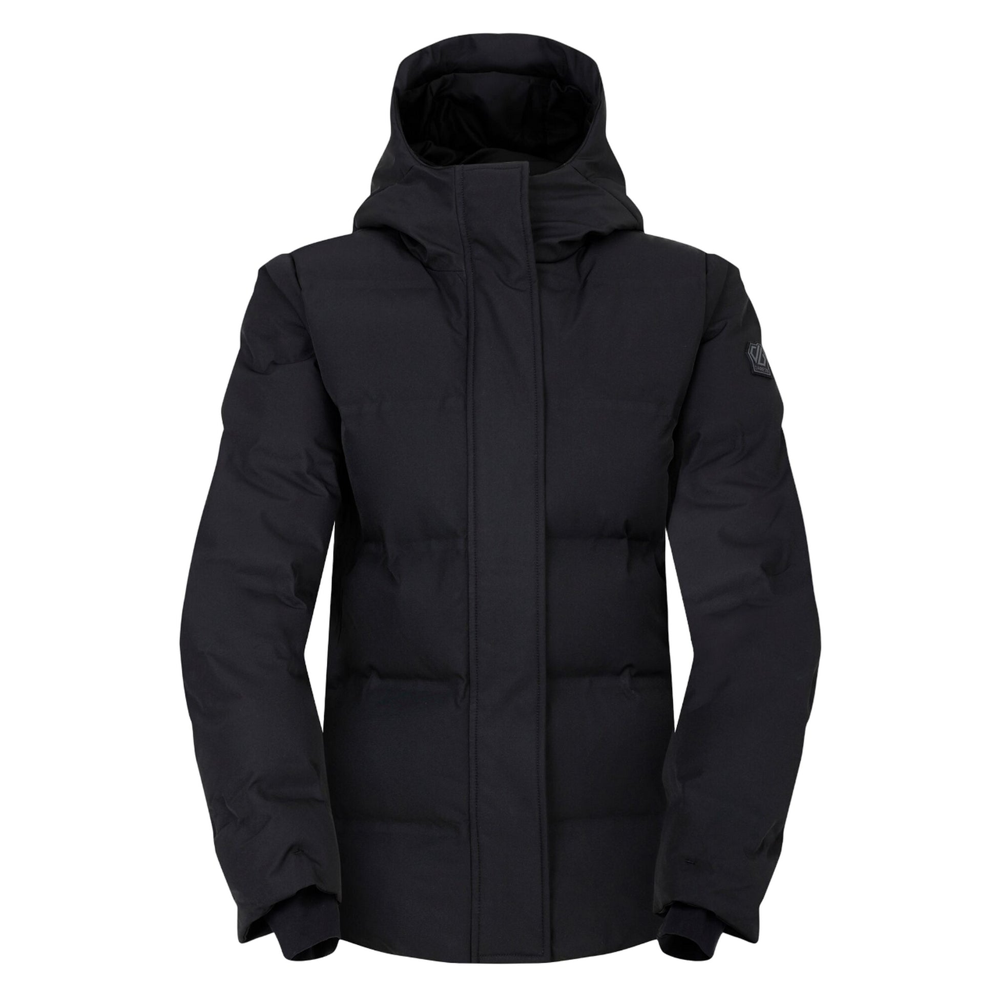Black - Front - Dare 2B Womens-Ladies Entrusted Padded Jacket