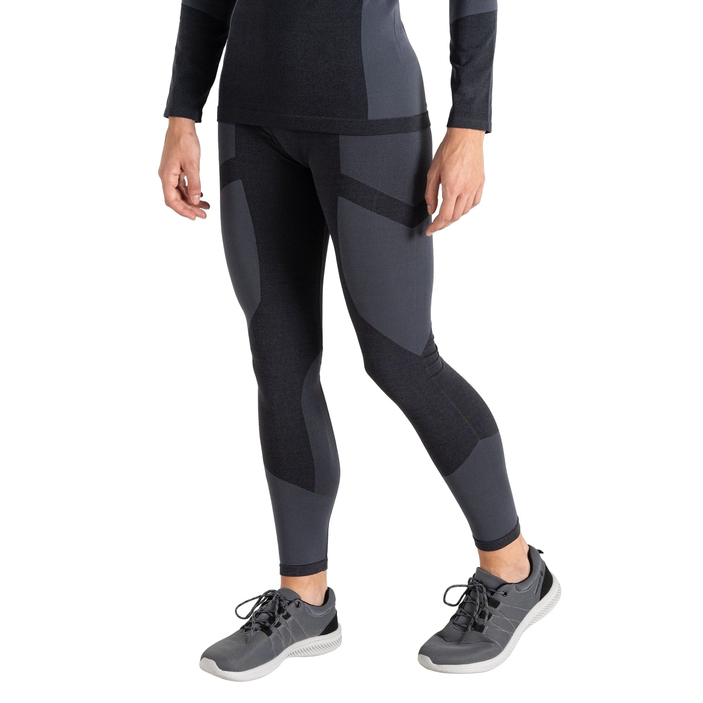 Black - Lifestyle - Dare 2B Womens-Ladies In The Zone Base Layer Leggings