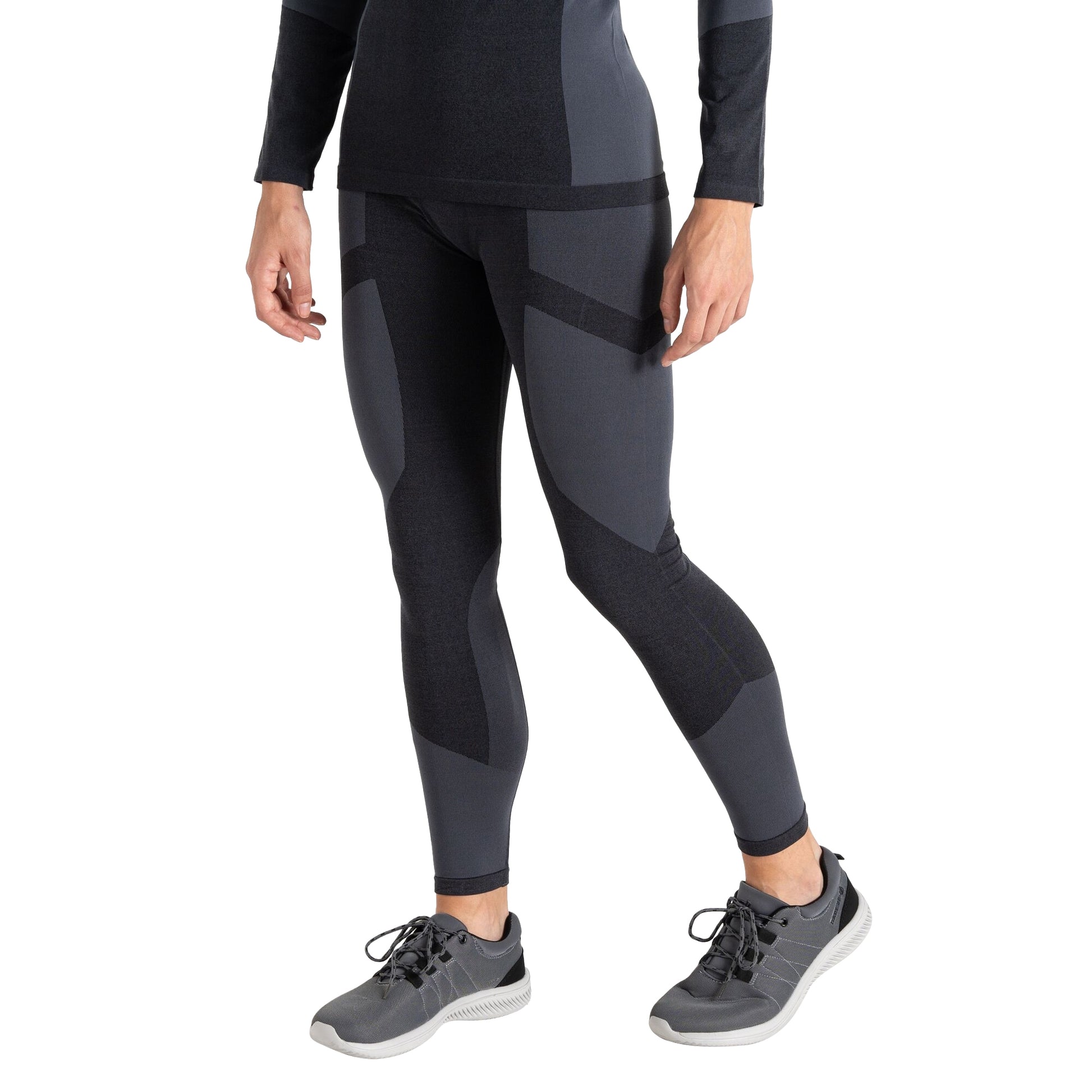 Black - Lifestyle - Dare 2B Womens-Ladies In The Zone Base Layer Leggings