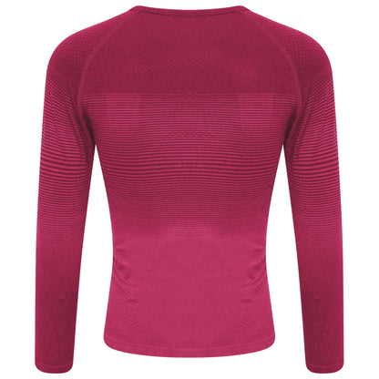 Berry Pink - Back - Dare 2B Childrens-Kids Base Layer Set