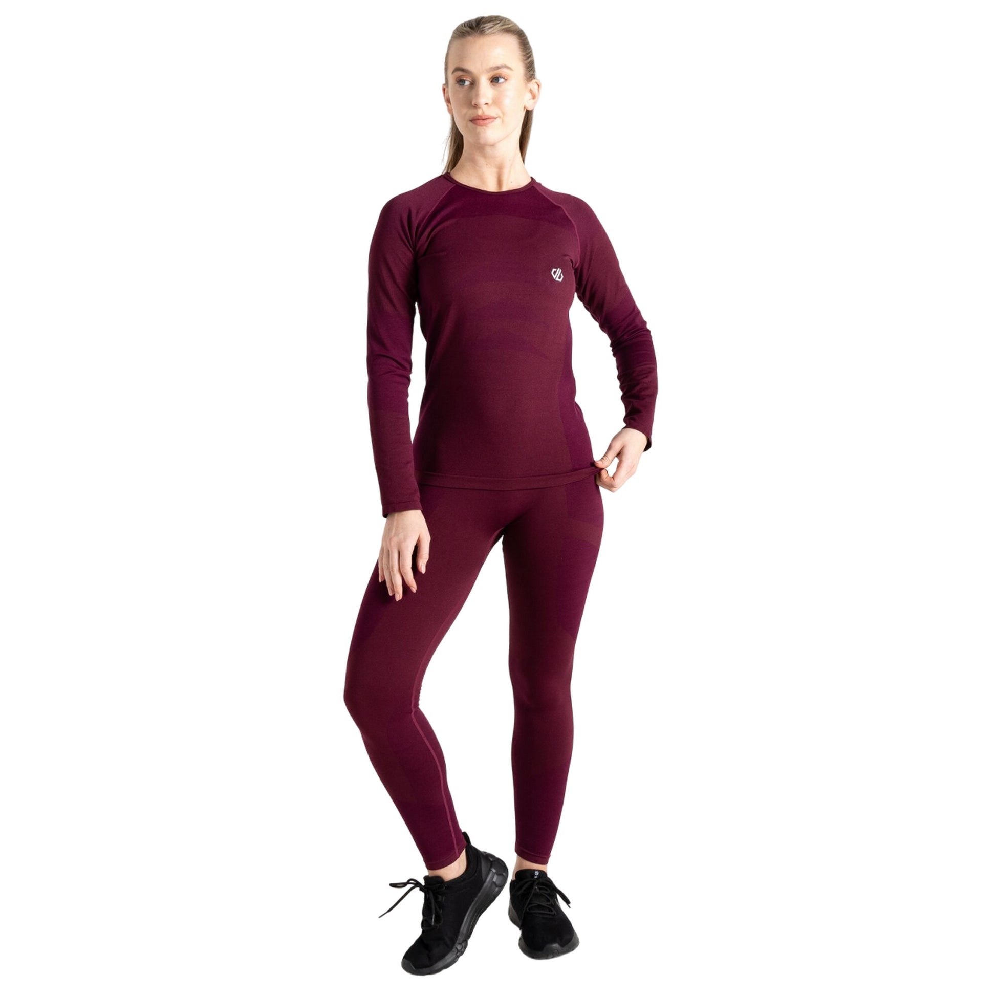 Fig - Side - Dare 2B Womens-Ladies In The Zone II Base Layer Set