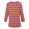 Pink Fusion - Back - Regatta Womens-Ladies Baylette II Striped T-Shirt