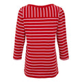 Red - Back - Regatta Womens-Ladies Baylette II Striped T-Shirt