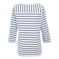 White-Navy - Back - Regatta Womens-Ladies Baylette II Striped T-Shirt