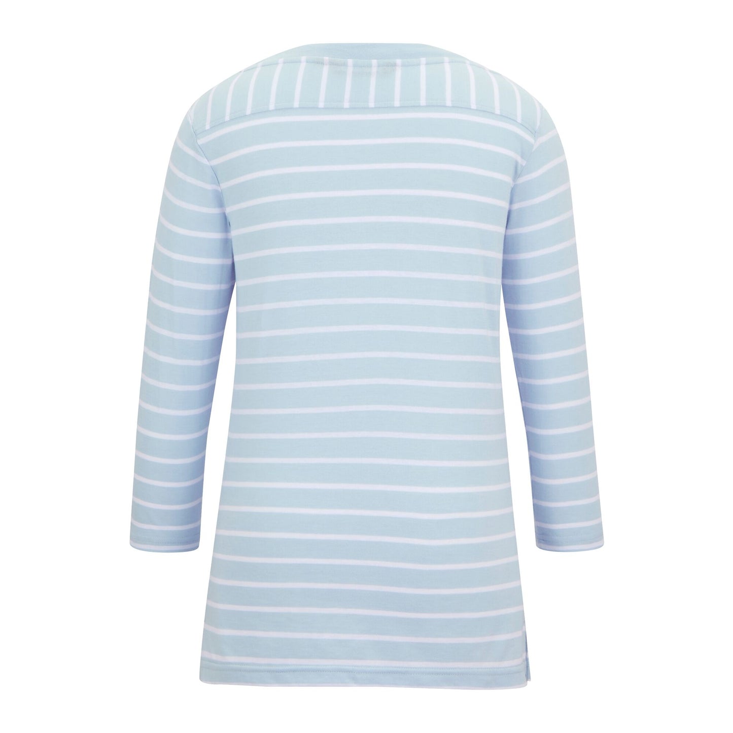 Skyway-White - Back - Regatta Womens-Ladies Baylette II Striped T-Shirt