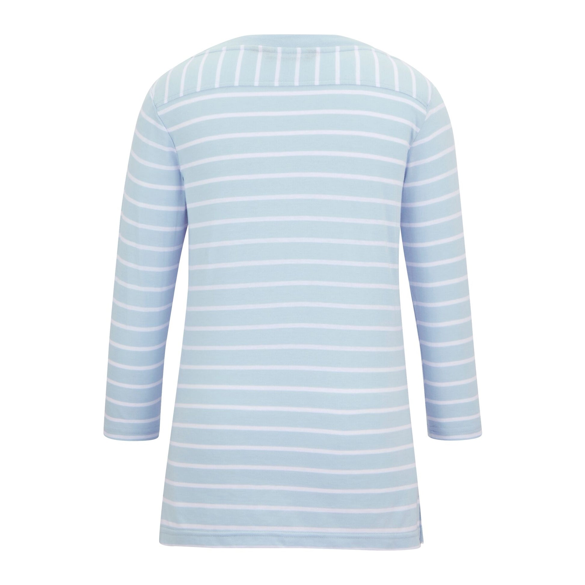 Skyway-White - Back - Regatta Womens-Ladies Baylette II Striped T-Shirt