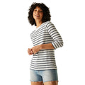 White-Navy - Lifestyle - Regatta Womens-Ladies Baylette II Striped T-Shirt
