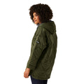 Dark Khaki-Navy - Pack Shot - Regatta Womens-Ladies Emila Quilted Jacket