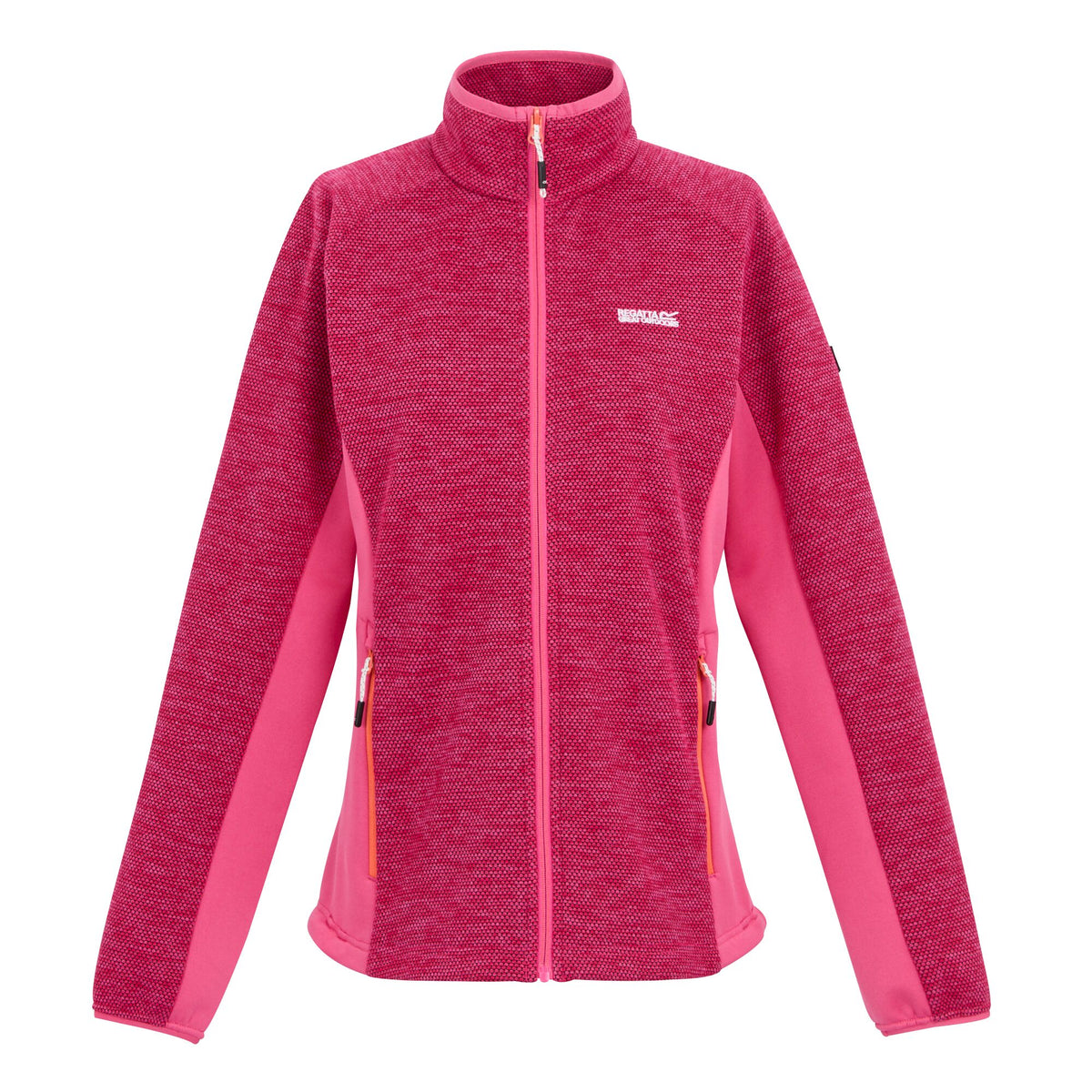 Flamingo Pink - Front - Regatta Womens-Ladies Highton IV Full Zip Fleece Jacket