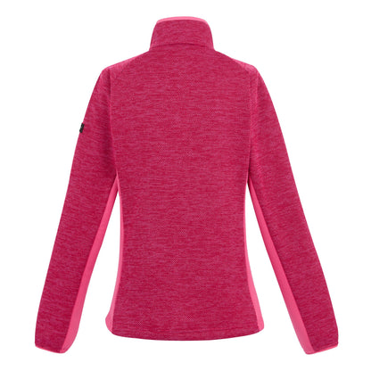 Flamingo Pink - Back - Regatta Womens-Ladies Highton IV Full Zip Fleece Jacket