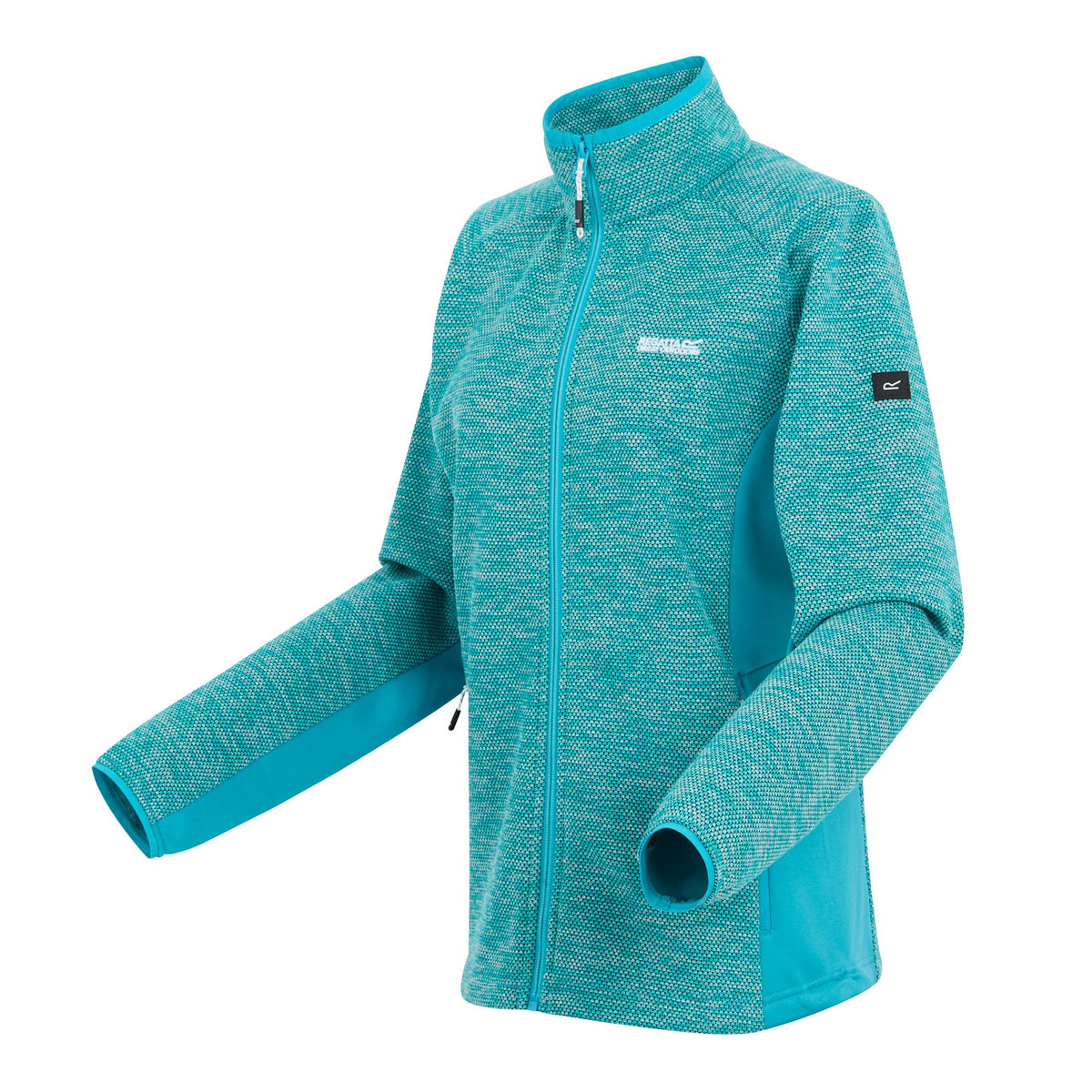 Tahoe Blue - Side - Regatta Womens-Ladies Highton IV Full Zip Fleece Jacket
