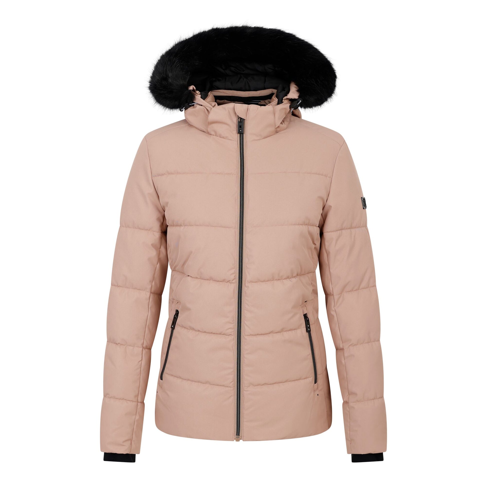 Cashmere - Front - Dare 2B Womens-Ladies Glamorize V Ski Jacket