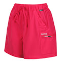 Pink Potion - Side - Regatta Womens-Ladies Travel Light Packaway Shorts