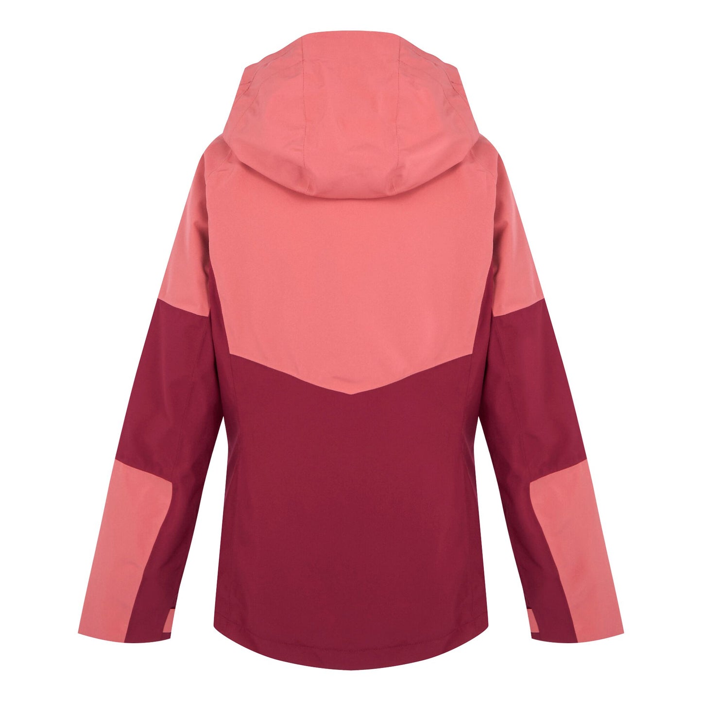 Mineral Red-Rumba Red - Back - Regatta Womens-Ladies Wentwood IX 3 In 1 Waterproof Jacket