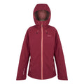 Rumba Red-Peach Parfait - Front - Regatta Womens-Ladies Wentwood IX 3 In 1 Waterproof Jacket