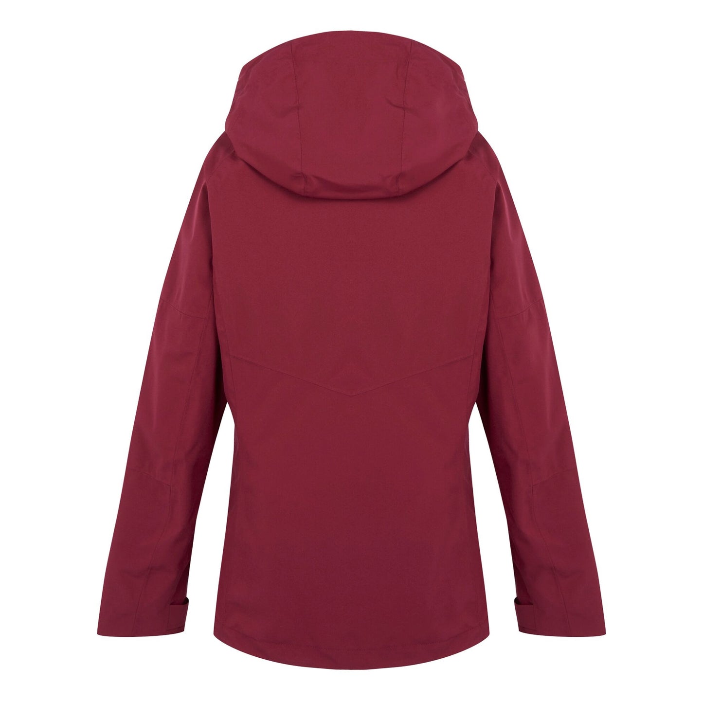 Rumba Red-Peach Parfait - Back - Regatta Womens-Ladies Wentwood IX 3 In 1 Waterproof Jacket