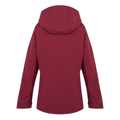 Rumba Red-Peach Parfait - Back - Regatta Womens-Ladies Wentwood IX 3 In 1 Waterproof Jacket