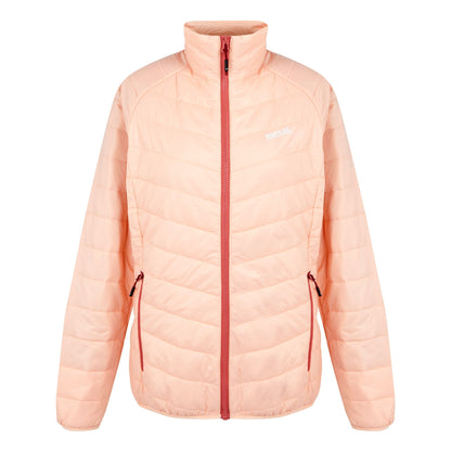Rumba Red-Peach Parfait - Side - Regatta Womens-Ladies Wentwood IX 3 In 1 Waterproof Jacket