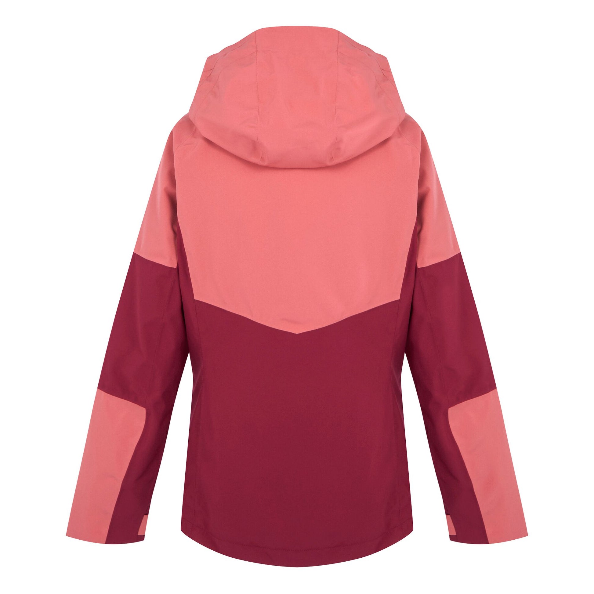 Mineral Red-Rumba Red - Back - Regatta Womens-Ladies Wentwood IX 3 In 1 Waterproof Jacket