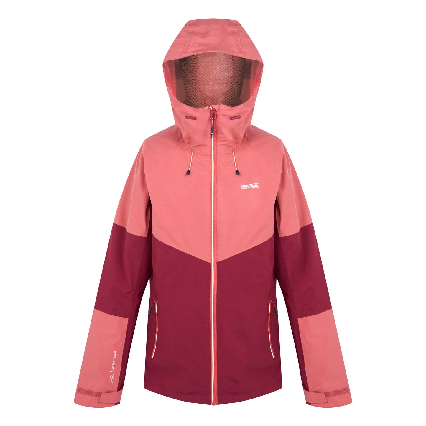 Mineral Red-Rumba Red - Front - Regatta Womens-Ladies Wentwood IX 3 In 1 Waterproof Jacket