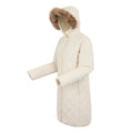 Light Vanilla - Side - Regatta Womens-Ladies Fritha III Insulated Parka