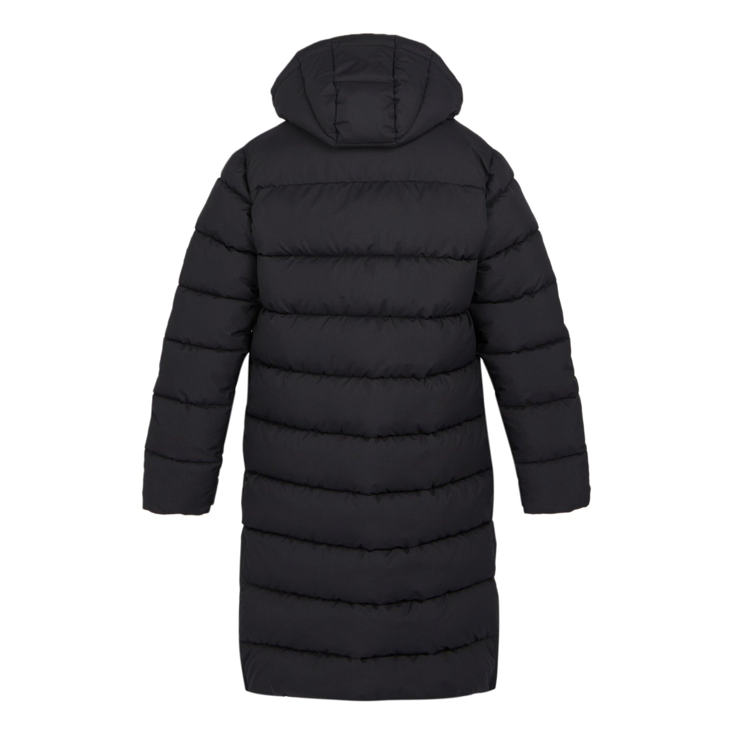 Black-Black - Back - Regatta Mens Mottere Longline Padded Jacket