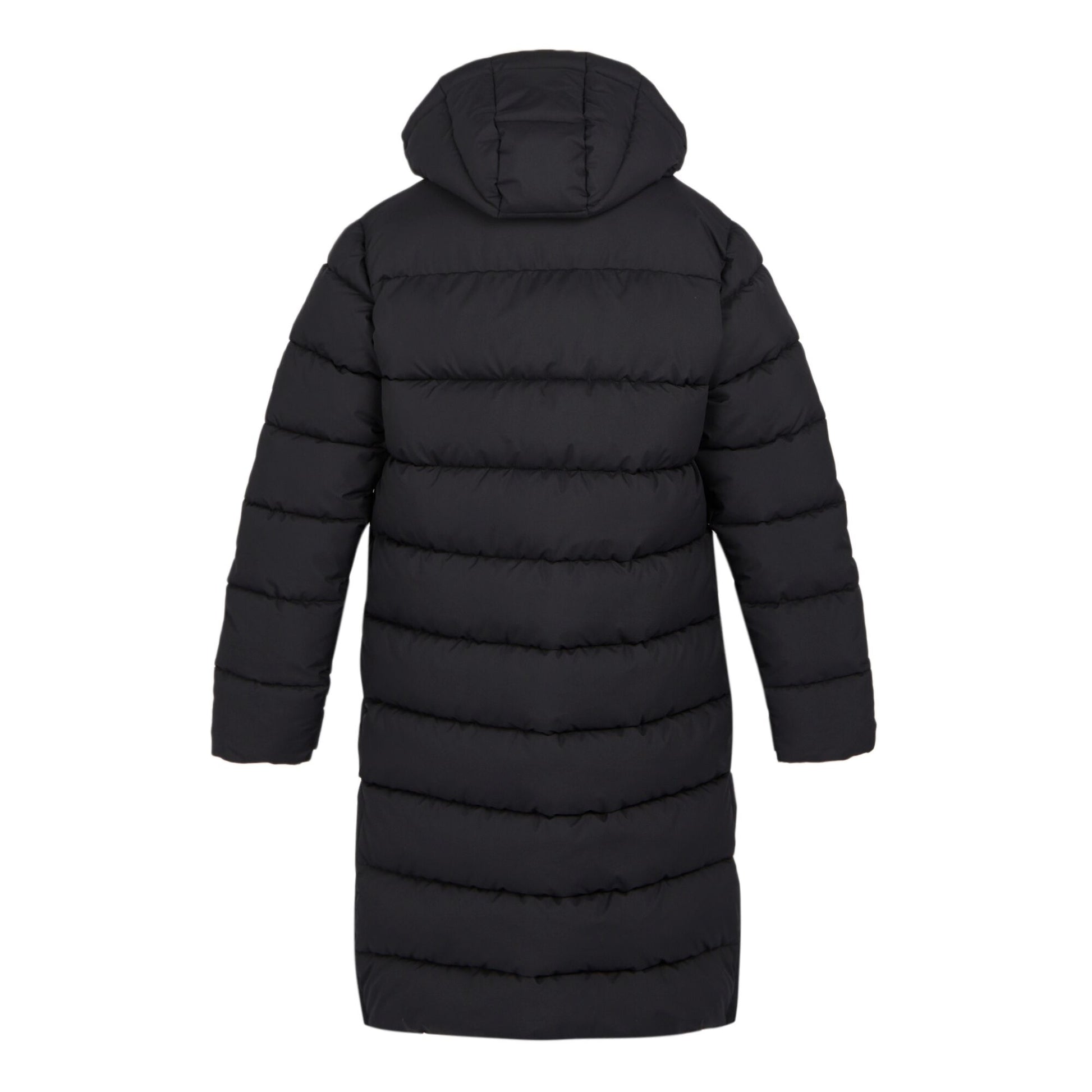Black-Black - Back - Regatta Mens Mottere Longline Padded Jacket