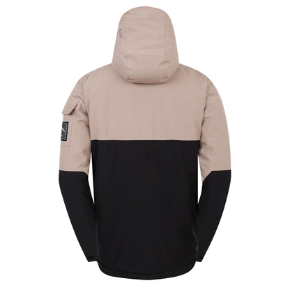 Clay-Black - Back - Dare 2B Mens T-Bar Overhead Ski Jacket
