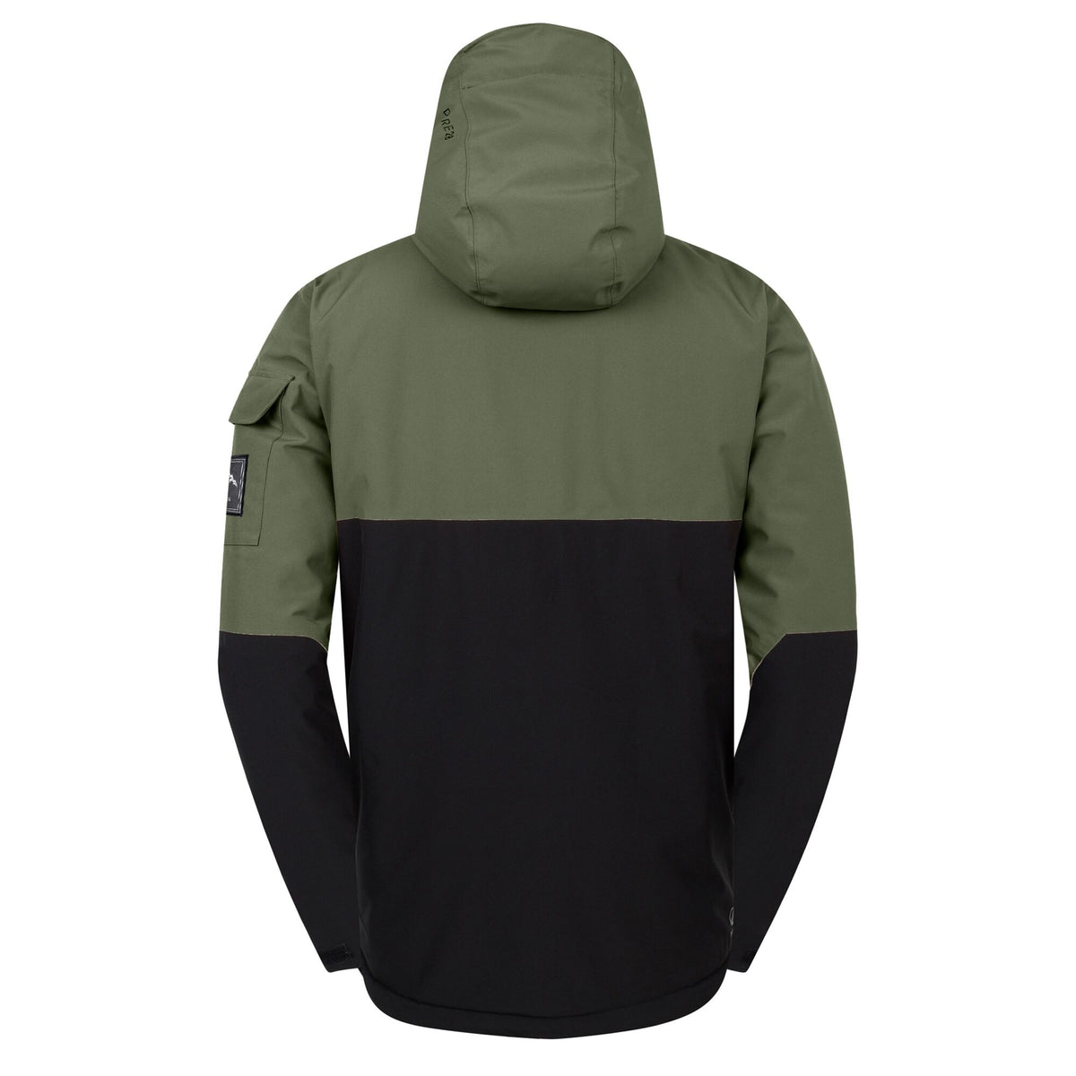 Olivine Green-Black - Back - Dare 2B Mens T-Bar Overhead Ski Jacket