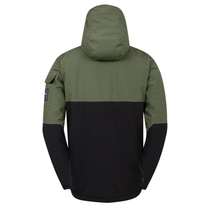 Olivine Green-Black - Back - Dare 2B Mens T-Bar Overhead Ski Jacket