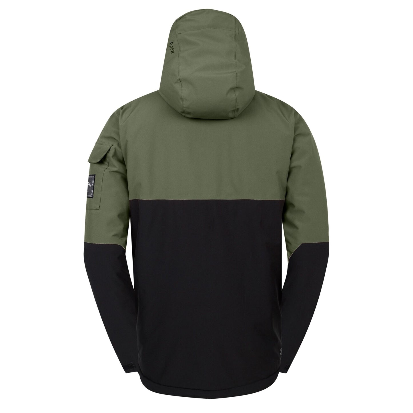 Olivine Green-Black - Back - Dare 2B Mens T-Bar Overhead Ski Jacket