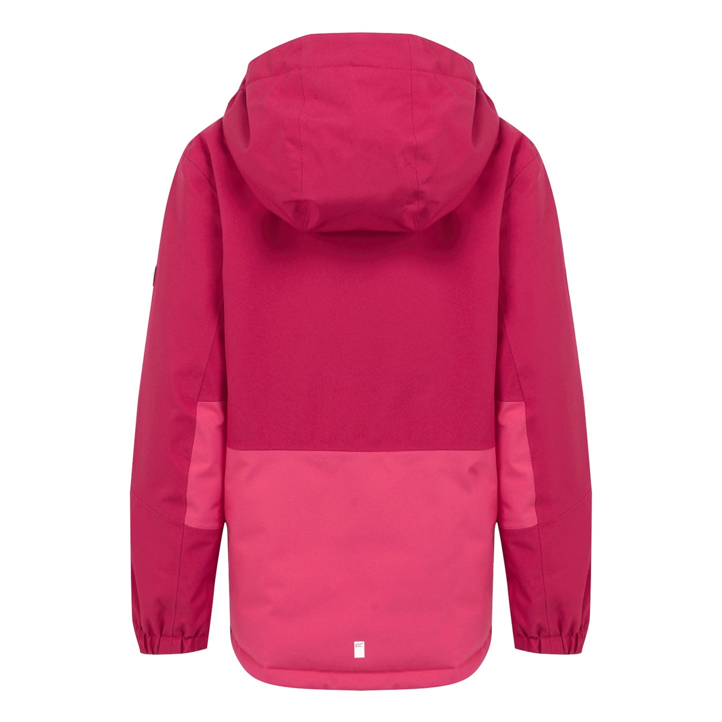 Deep Pink-Hot Pink - Back - Regatta Childrens-Kids Highton V Padded Jacket