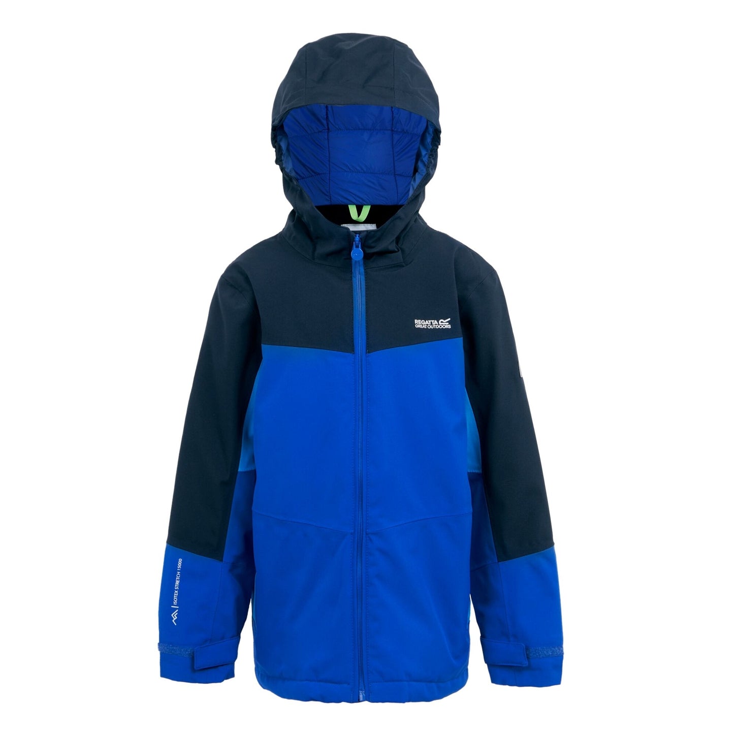 Olympian Blue-Navy - Front - Regatta Childrens-Kids Highton V Padded Jacket