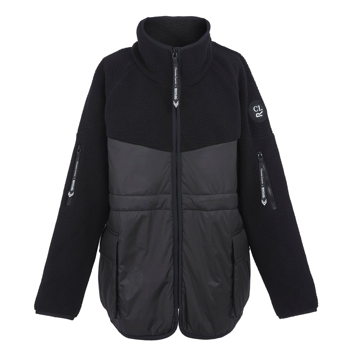Black - Front - Regatta Womens-Ladies Arrigas Christian Lacroix Hybrid Jacket