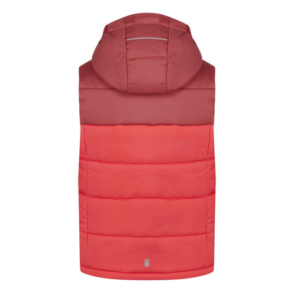 Mineral Red-Red Sky - Back - Regatta Childrens-Kids Lofthouse II Gilet