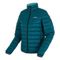 Moroccan Blue - Side - Regatta Womens-Ladies Marizion Quilted Jacket