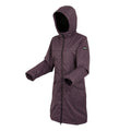 Deep Plum-Black - Side - Regatta Womens-Ladies Romine II Waterproof Jacket