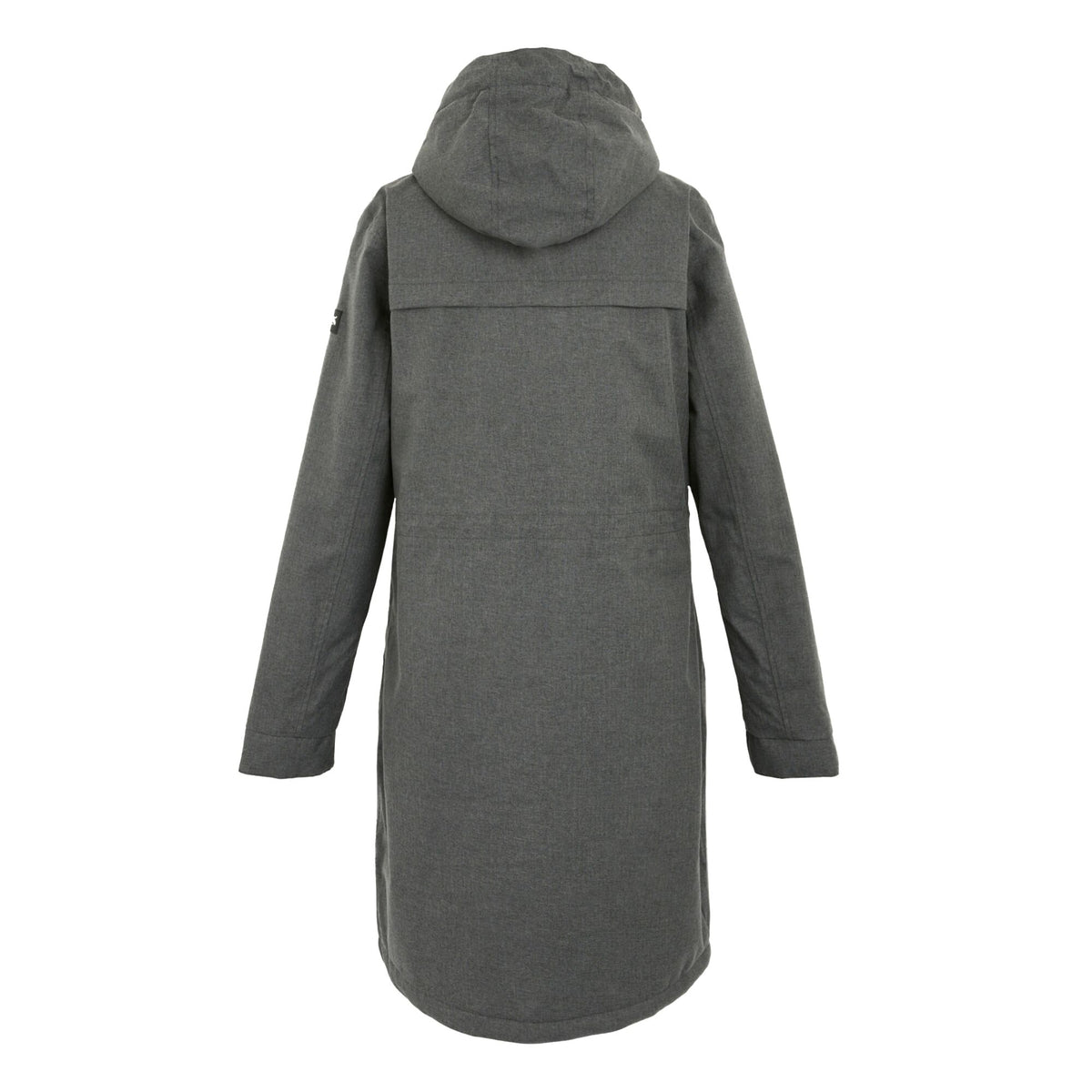 Grey Sky Marl-Black - Back - Regatta Womens-Ladies Romine II Waterproof Jacket