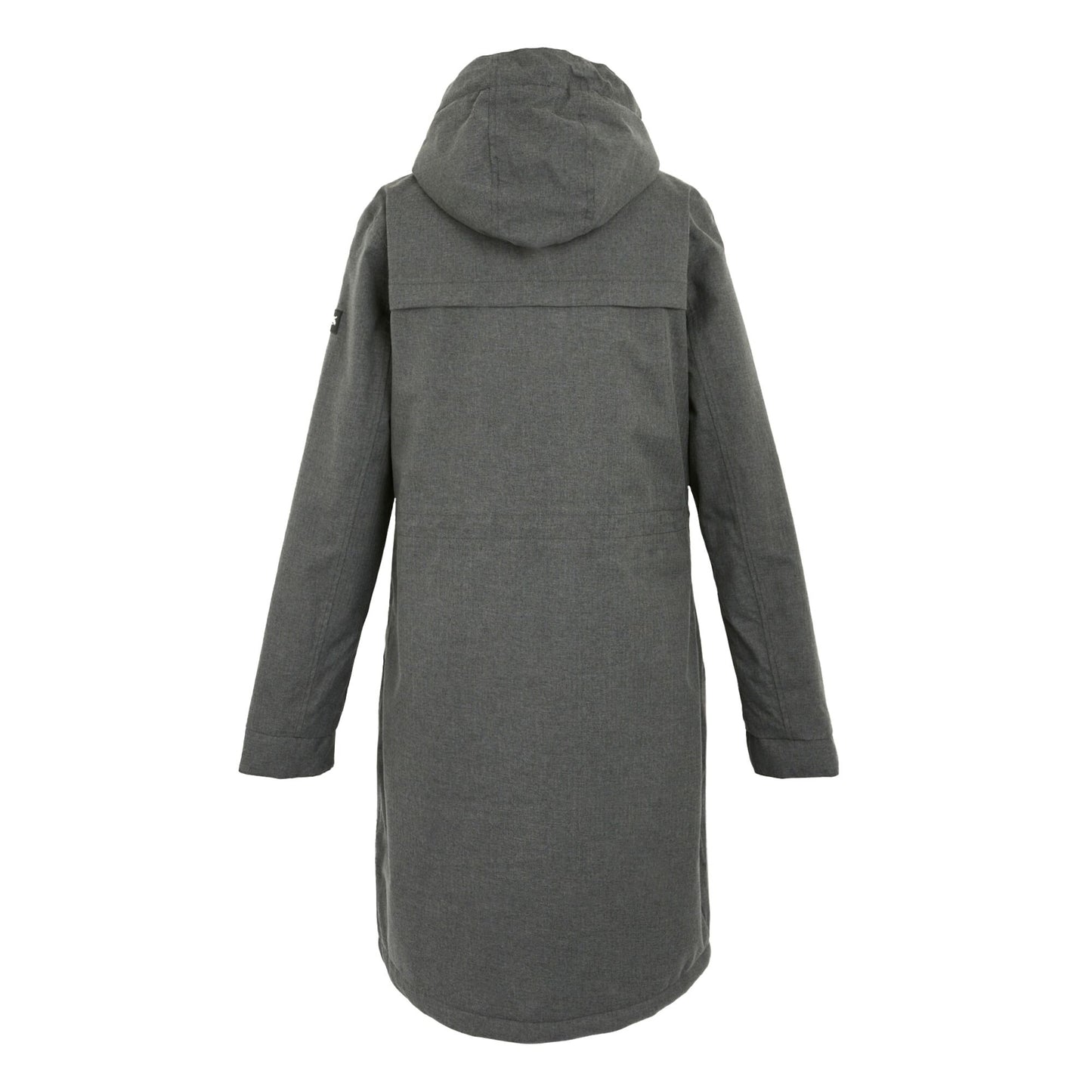 Grey Sky Marl-Black - Back - Regatta Womens-Ladies Romine II Waterproof Jacket
