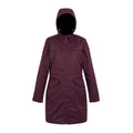Fig-Black - Front - Regatta Womens-Ladies Romine II Waterproof Jacket
